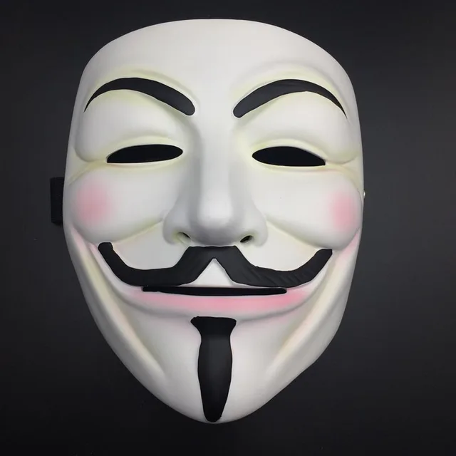 Halloween Christmas mask V For Vendetta Anonymous Movie Guy Fawkes Mask