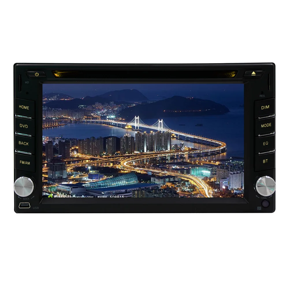 SD 3D музыки Радио RDS двойной Din FM AM PC Авто аудиоусилитель BT GPS карта Автомобильный DVD