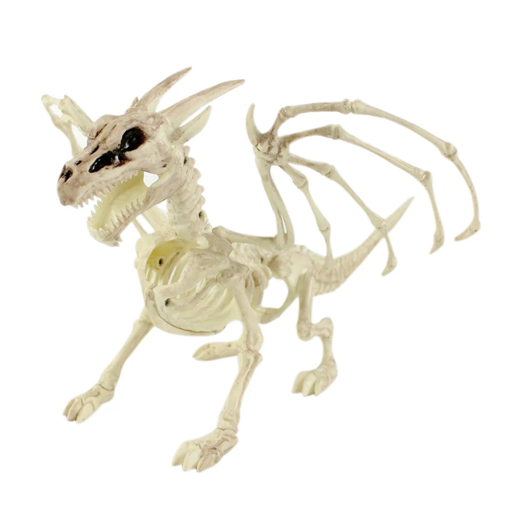 

Halloween Prop Skull Skeleton Animal Statues for Party Decoration KTV Ghost House Cosplay @LS