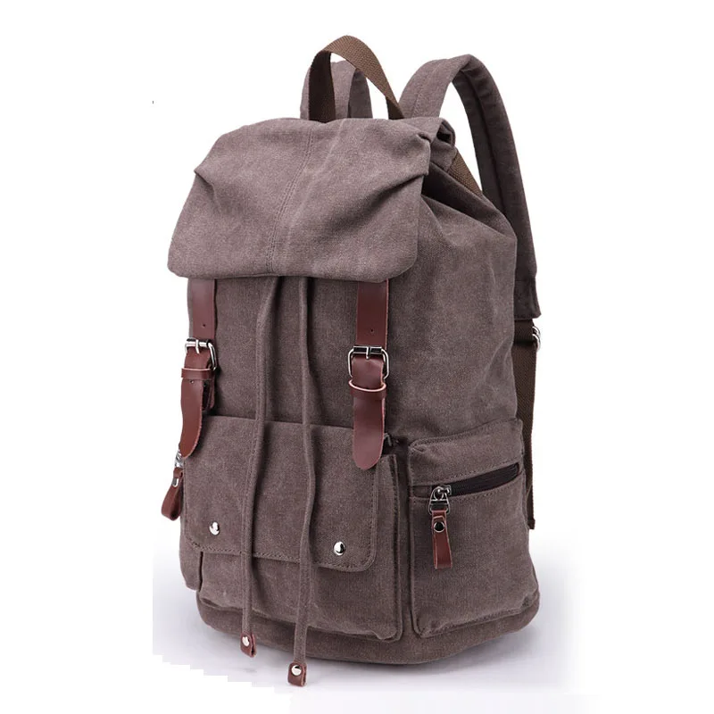 Практичный рюкзак в стиле ретро консервативном модный ремень с пряжкой и