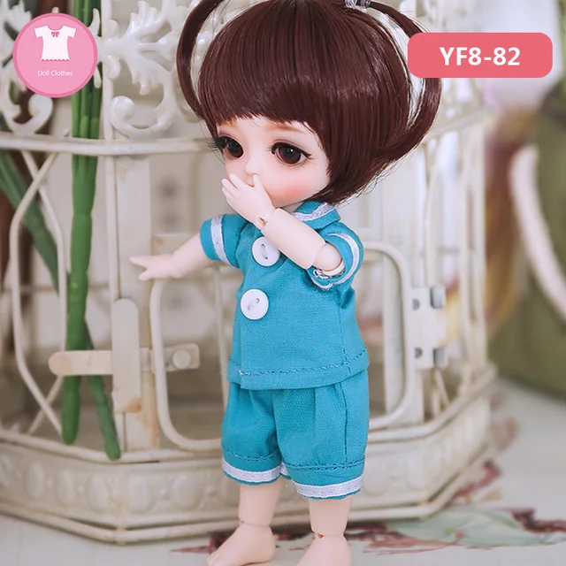 US $15.62 BJD SD Doll Clothes 18 Student Sports Suit In Summer Style For Lati Yellow Yosd Body YF8 to 82 Dol