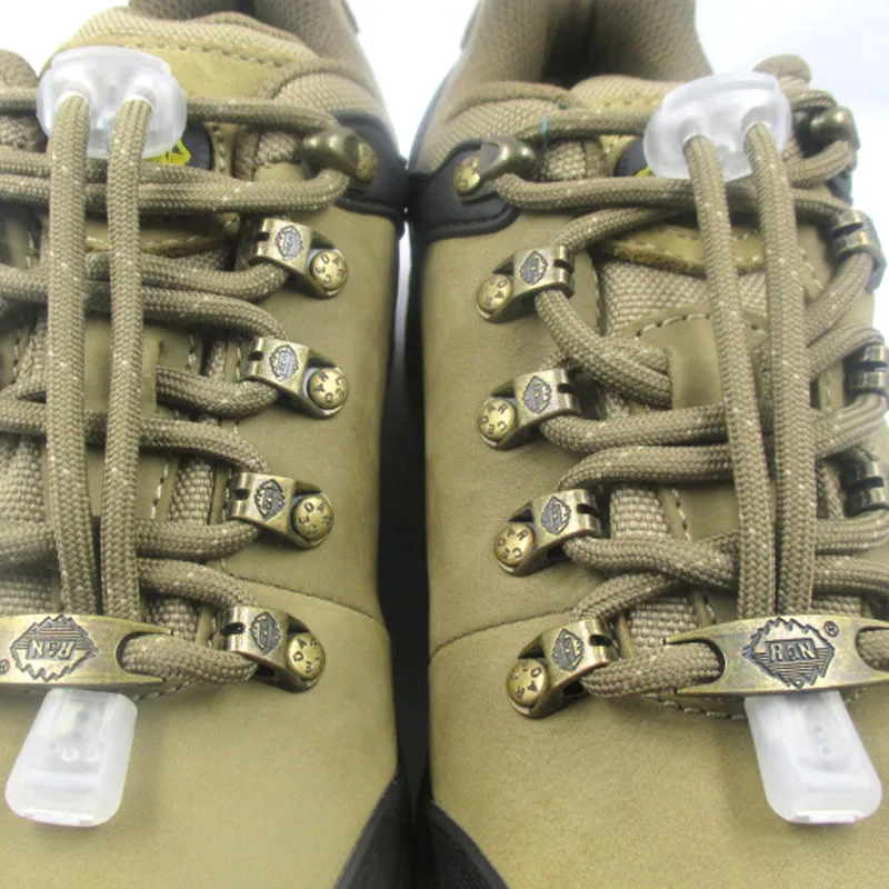 JUP12 Sets 48 Pcs Convenient Antis Shoes Buckle Lazy Laces Anchors Tieless Lace Tightening Non-Slip Buckle Shoelaces Clip Buckle