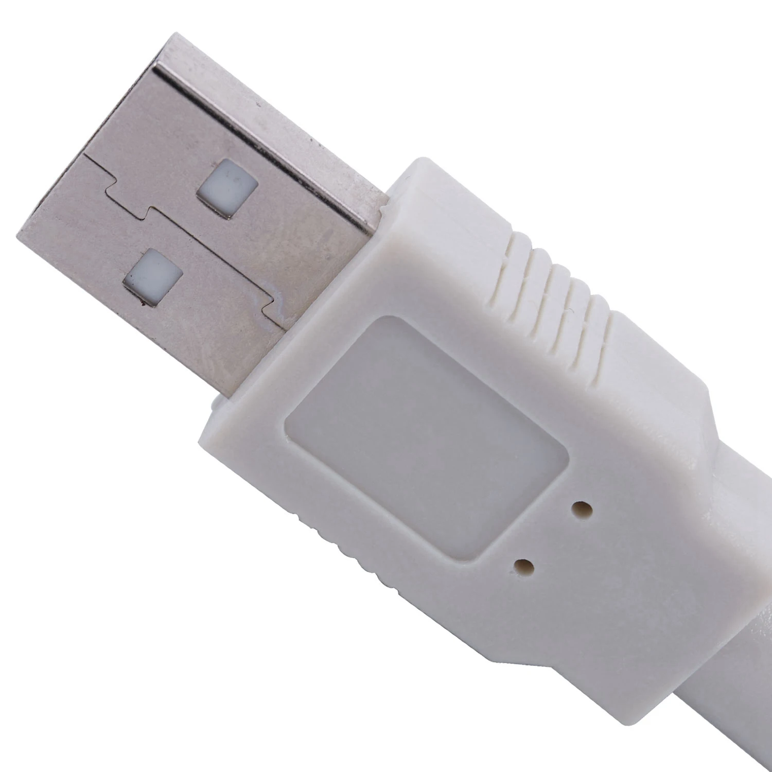 Klix 1 Серебряный алюминиевый сплав USB цифровой часы вентилятор 40*2*1 см