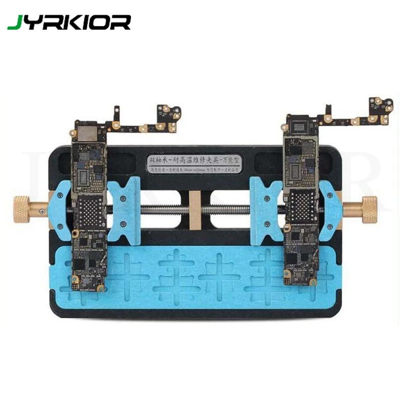 

Jyrkior Universal Fixture High Temperature Phone IC Chip BGA Chip Motherboard Jig Board Holder Repair Tools For iPhone Tablet