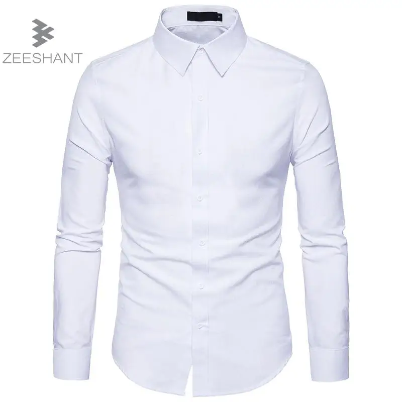 Рубашка С Высоким Воротником Мужская Купить