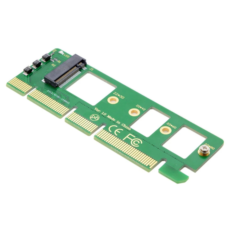 Адаптер PCIE к M2 PCI E Express 3 0 X4 X8 X16 NGFF M Key M.2 NVME AHCI SSD переходник адаптер для XP941 SM951 PM951