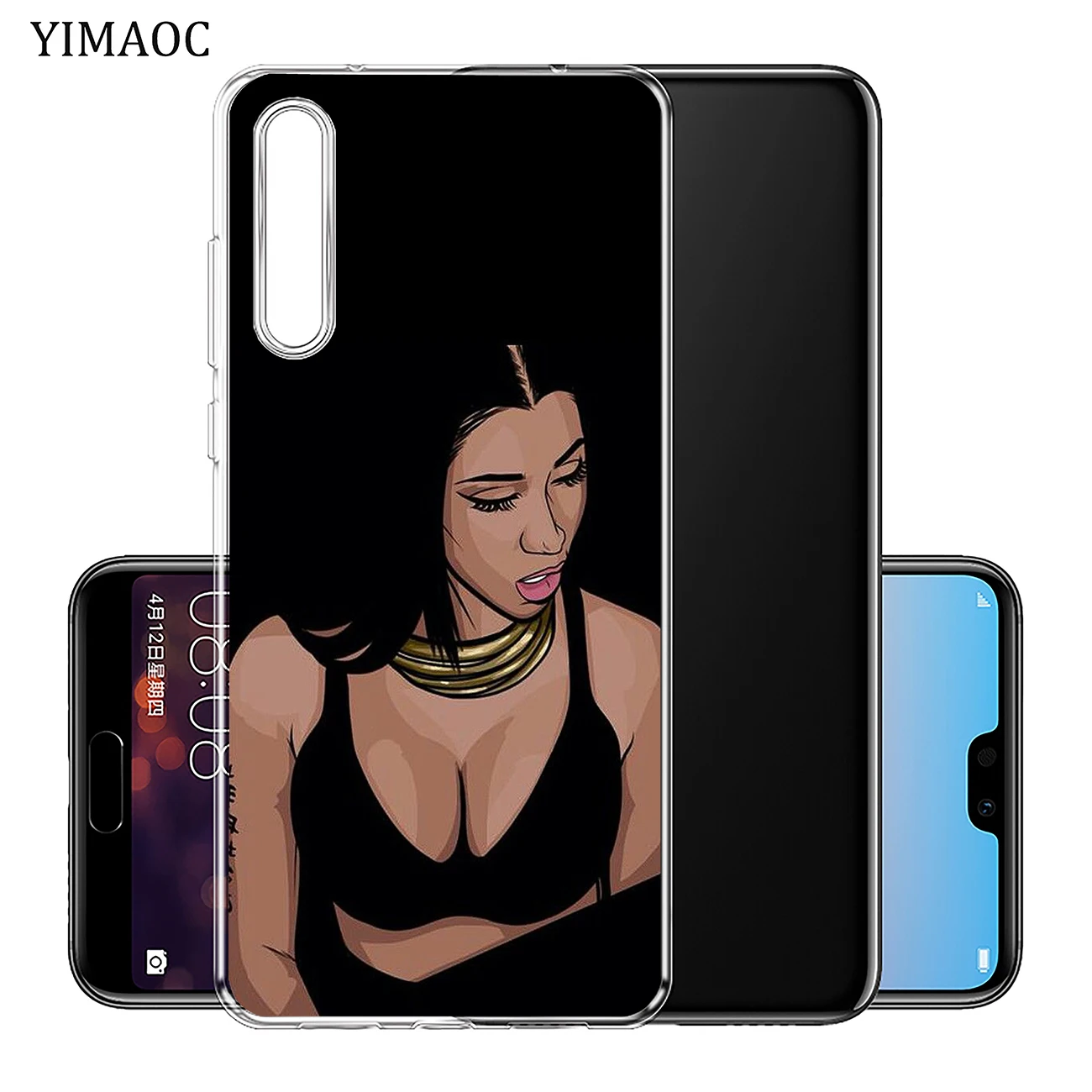 Мягкий силиконовый чехол YIMAOC nicki minaj для Huawei P30 P20 Pro P10 P9 P8 Lite 2016 2017 P smart Z 2019|Бамперы| |