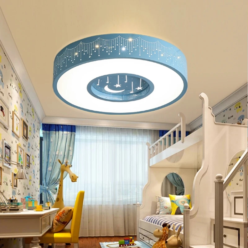 

T New Lovely Sweety circular Creative Ceiling Light For Children's Room Colorful Lamps Bedroom Home Lighting DHL Free
