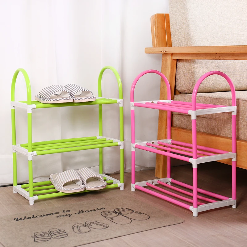 Low Cost Easy Assembled Shoes Shelf Removable Door Shoe Storage