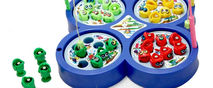 Игрушки рыбки Дети любят, Легкая атлетика игра головоломка электрический музыка рыбалка пластины игрушки интерактивной игрушки дети, как рыба подарок на день рождения