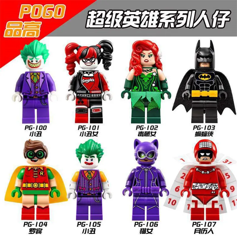Супергерои, Железный человек, Халк, Капитан Америка, Человек-паук, Бэтмен, Джокер, модель человека-паука, строительные наборы, игрушки для детей