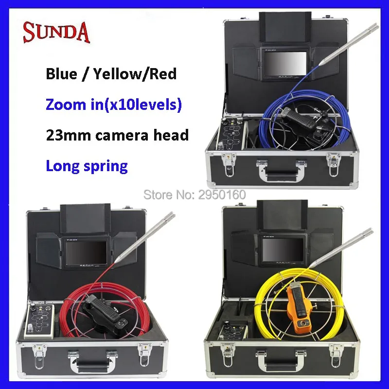 three color long spring 