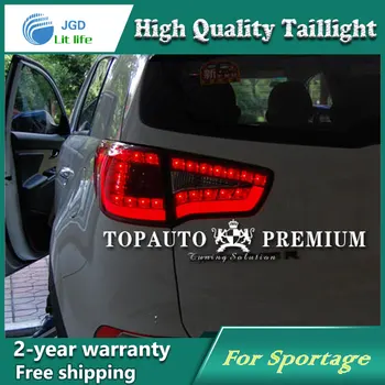

Car LED Tail Light Parking Brake Rear Bumper Reflector Lamp for Kia Sportage 2010-2014 Red Fog Stop Lights Car styling