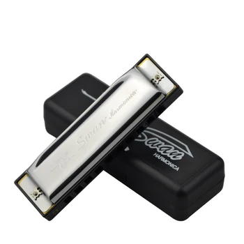 

Swan Blues 10 Hole 20 Gamut C Tone Harmonica Adult Children Student Professional Performance Blues Musical Instrument