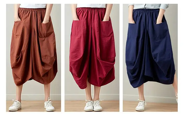 casual pleated skirt