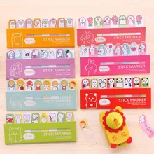 Mini Cute Kawaii Cartoon Panda Bear Rabbit Memo Pad Lovely Girl Sheep Pig Post It Note Korean Stationery Gift Free shipping 264