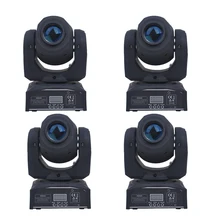 4 шт./лот Лидер продаж Светодиодный Inno Карманный Spot Мини moving головной светильник 10 Вт DMX dj 8 gobos эффект сцены Китай мини-движущиеся головки светильник s