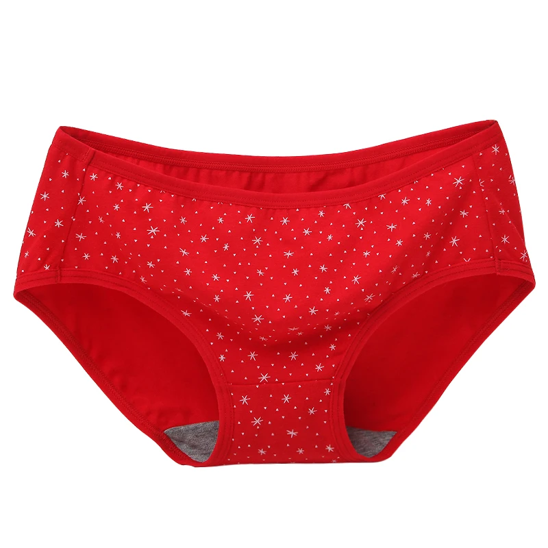 LANGSHA Cotton Panties 5Pcs/Set Women Briefs Underwear Sexy