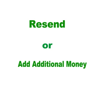

The Link only for adding additional money or resend order