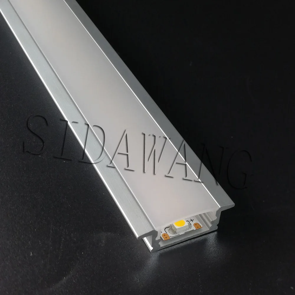 1m Surfaced mounting aluminum led channel for led ,Super slim 8mm Aluminium led strip profile