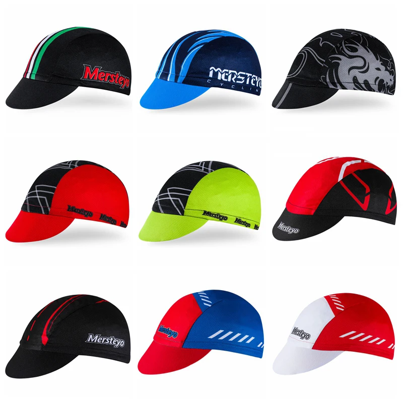 

Summer Racing Cycling Cap MTB Road Team breathable Pirate Hunting Caps Men Women Bicycle Wear Sun UV Bandana bike Hats
