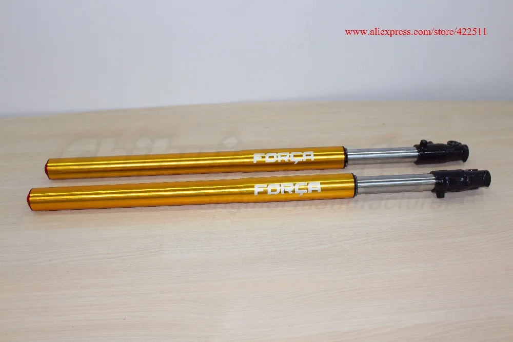 New Electric Scooter Oil Hydraulic Front Fork 900mm*2000LBS Golden