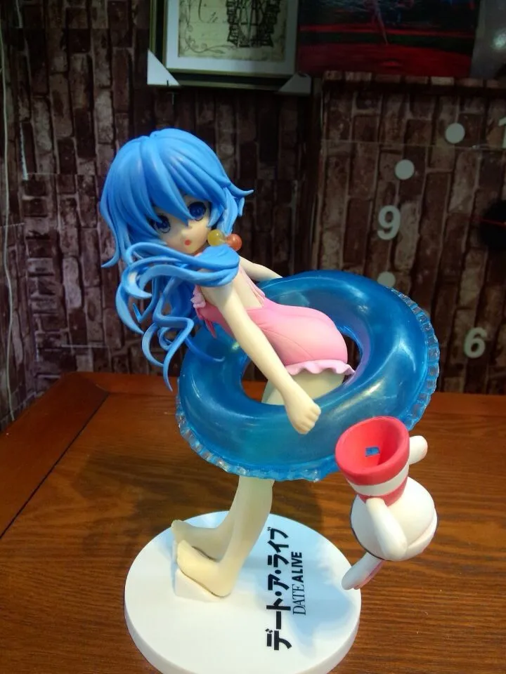 

18cm Date A Live Yoshino Swim Wear 1/7 Scale Sexy Action Figures PVC brinquedos Collection Figures toys for christmas gift