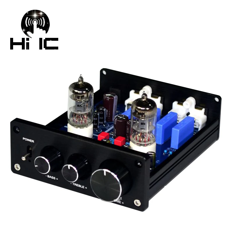 Усилитель сигнала Hi Fi 6J1 вакуумный ламповый предусилитель для басов и высоких