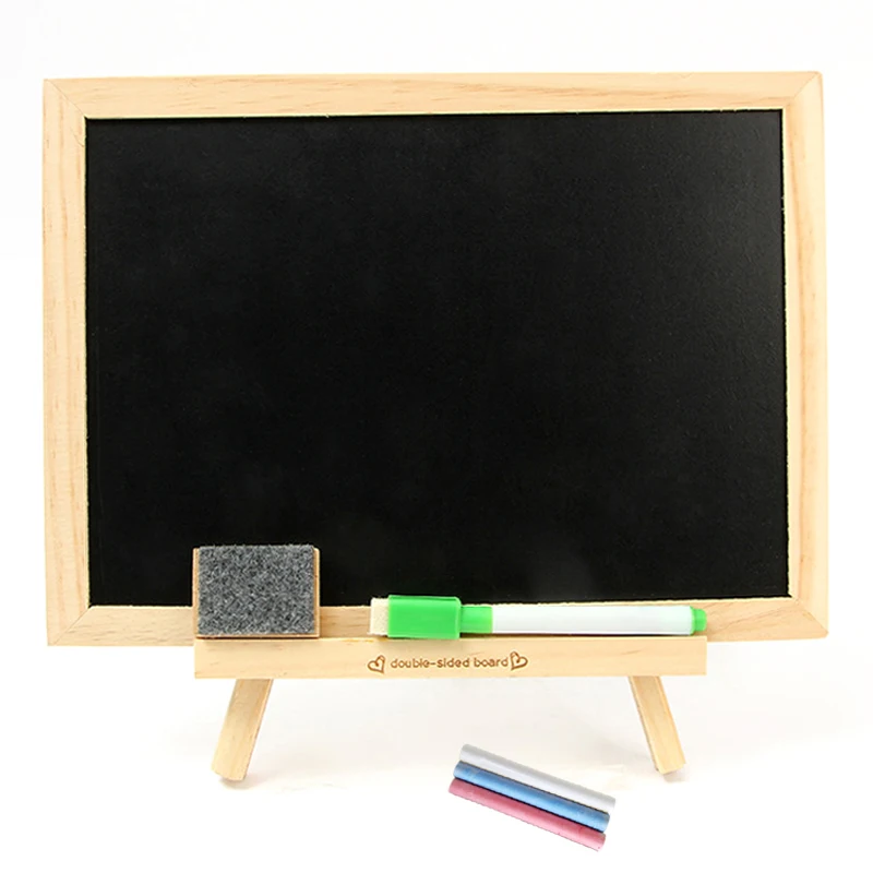 

Baby Blackboard Bracket Type Home Child Magnetic White Drawing Board Writing Board Early Education Puzzle Toy Best Gift for Kids