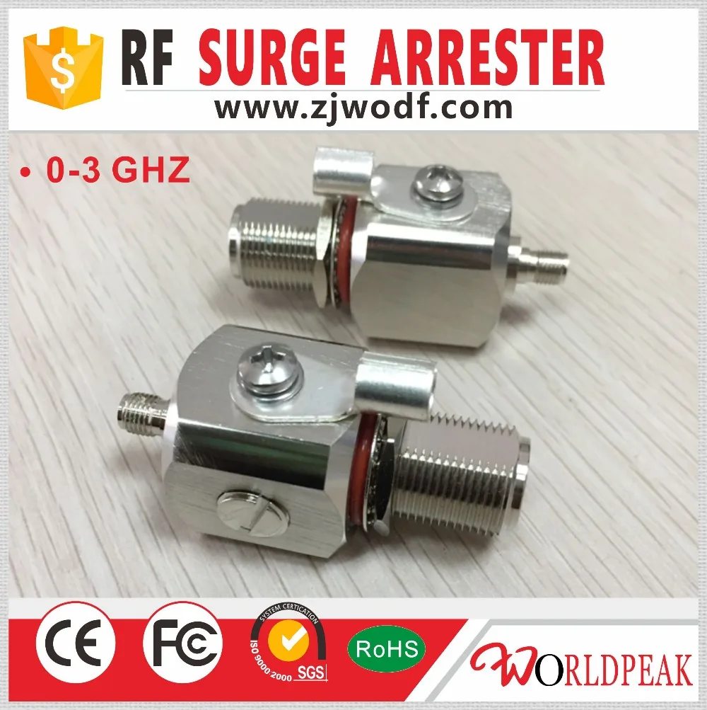 Бесплатная доставка 1 шт. 0 3 ГГц rf Lightning protector N штекер для SNA female jack surger arrester lightning