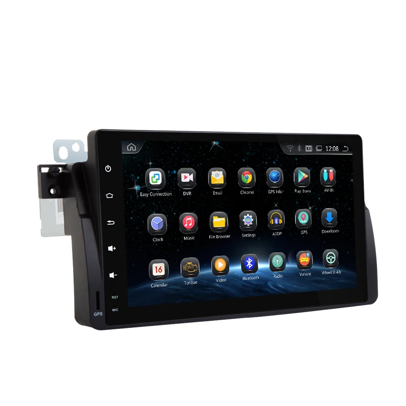 Best 9 Inch HD Touch Screen Autoradio Android 9.0 Car Multimedia For BMW E46 M3 318i 320i 323i 328i 330i Support GPS Navigation WiFi 4