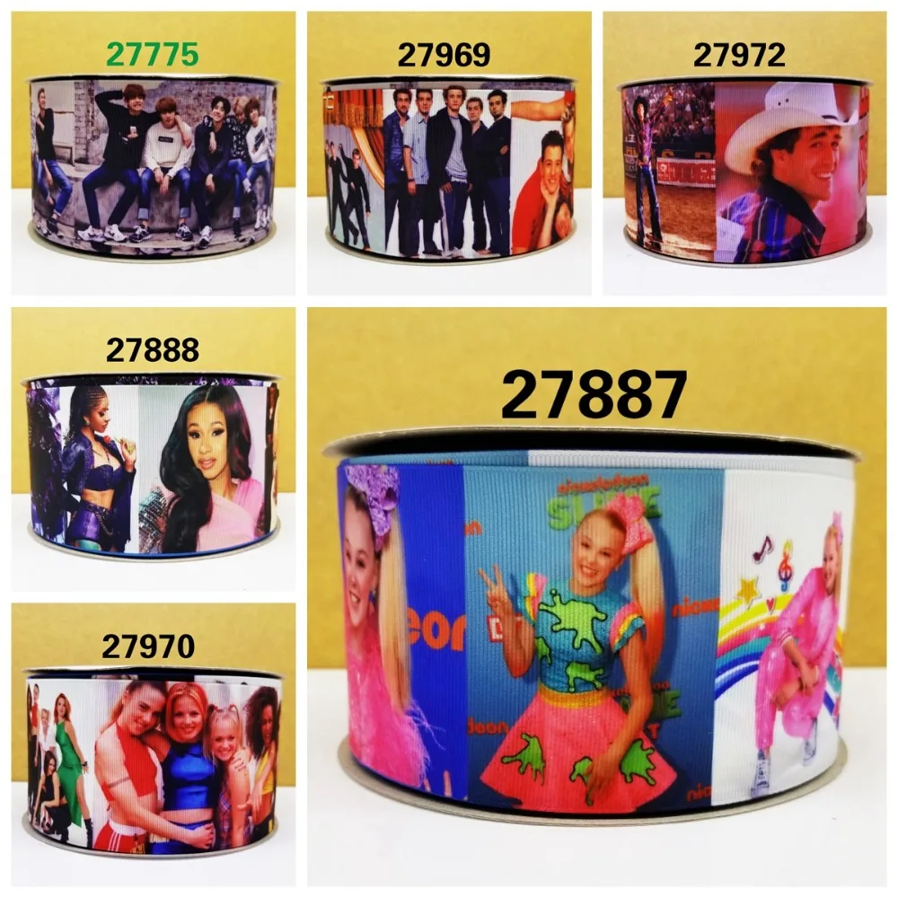 Free shipping 50 yard cartoon Printed grosgrain ribbon 27887 | Дом и сад