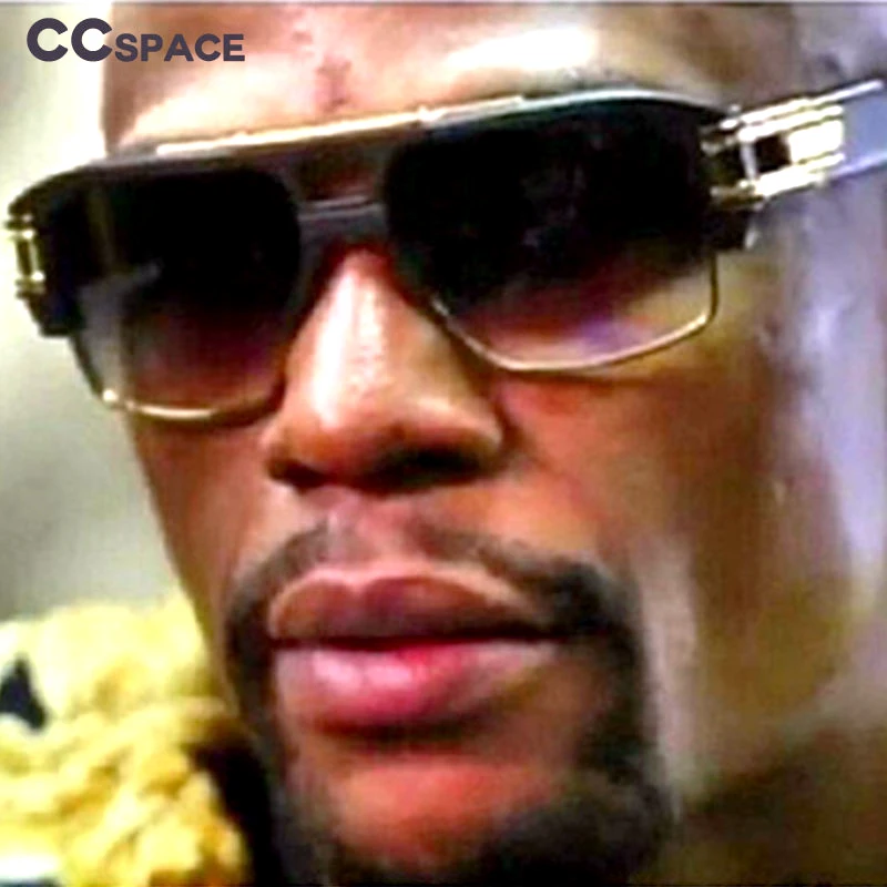 Прочная рама квадратная ретро солнцезащитные очки с большими размерами Для мужчин женские солнцезащитные очки UV400 Винтаж очки 45799