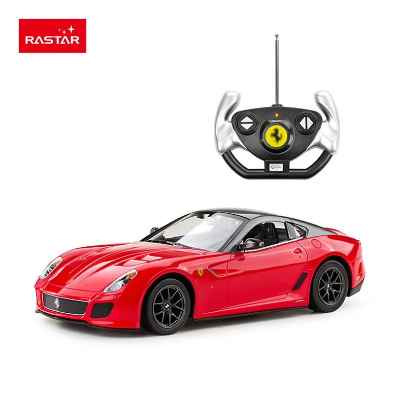 Rastar licensed rc car Ferrari 599 GTO 114 High quality micro rc car with led lights for kids
