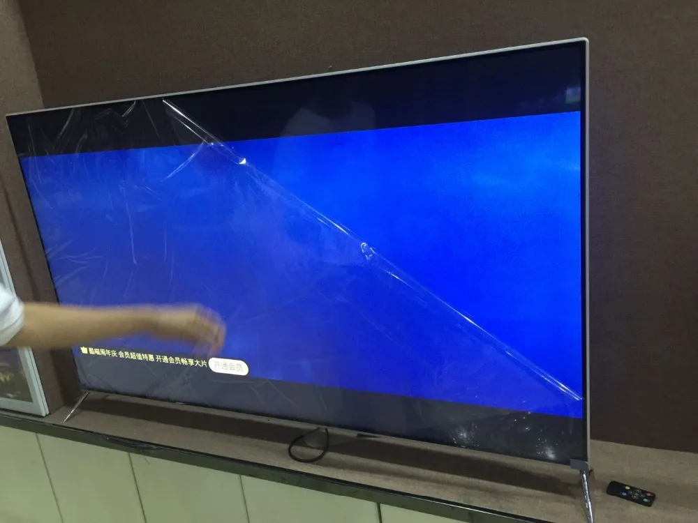  55 inch Ultra-thin metal frame enclosure 4k Full HD Smart TV set led television TV with shipping to