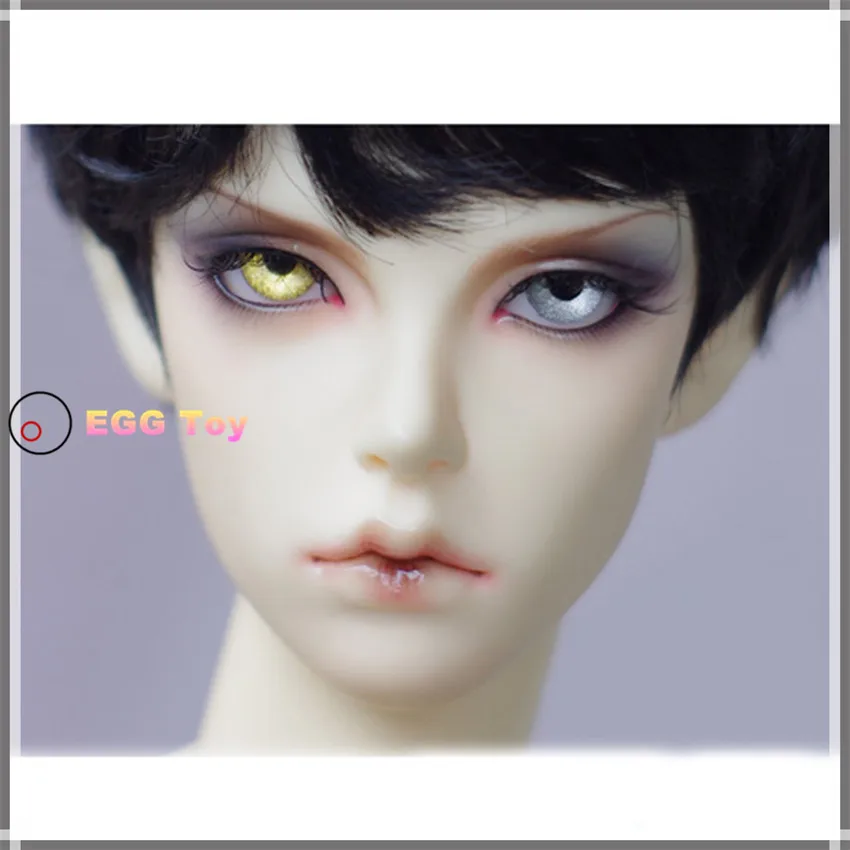Шарики для глаз BJD 8 мм 12 14 18 20 22 кукол аксессуары ручной работы два цвета очки 1/4