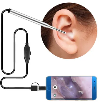 Medical Endoscope Camera 3.9MM Mini Waterproof USB Endoscope Inspection Camera For OTG Android Phone PC Ear Nose Borescope