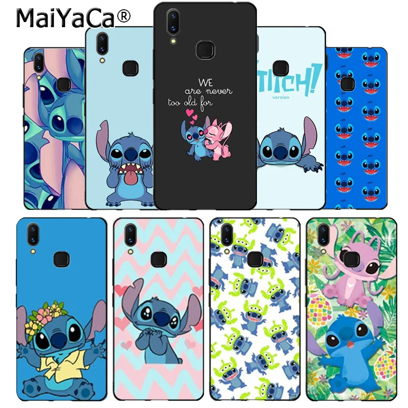 

Maiyaca cute cartoon Lilo Stitch Colored Drawing soft tpu phone Case for vivo x20 plus x21 ud nex s x9s V9 V7 Y 83 case funda