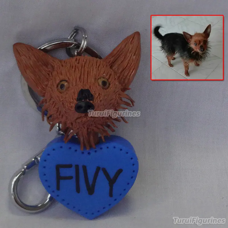 

Birthday cake topper gift customized DIY cake topper Dolls and miniatures Valentine's Day key ring gift Wedding pet key chain