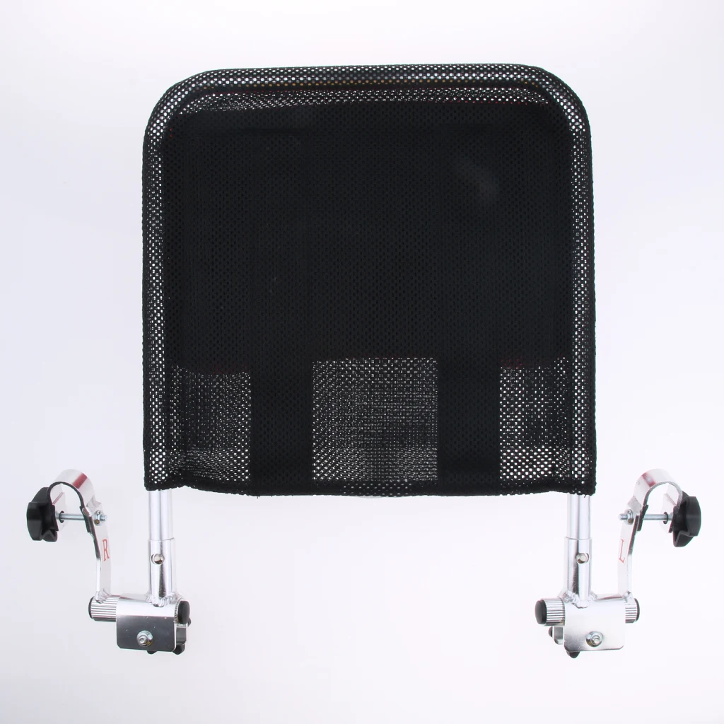 Wheelchair Headrest Support Pillow Adjustable Backrest Cushion for 16 inch 20 inch Mobile Potty Chair Travel