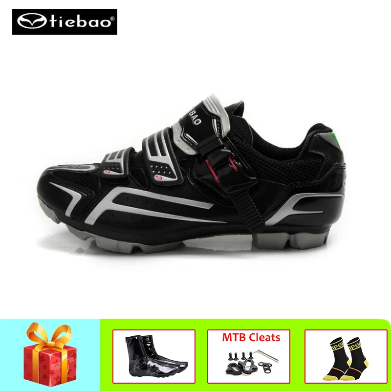 

TIEBAO Cycling Shoes For Women Men's Bicycle Shoes Cover Athletic Racing Bike self-locking Shoes MTB Bike Cycling SPD MTB Shoes