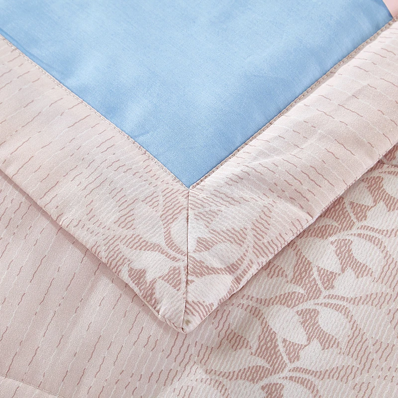 Papa& Mima уютное стеганое одеяло, летнее одеяло, одеяло для близнецов, размер queen, плед, хлопок, ткань с принтом, розовые цветы