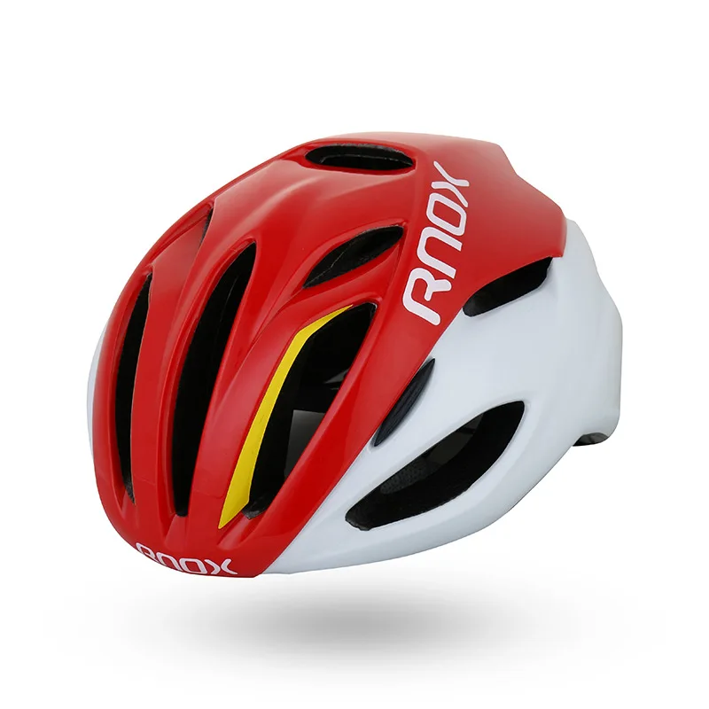 RNOX, велосипедный шлем, велосипедный шлем для горной дороги, для мужчин, для мужчин, для женщин, для спорта, ультралегкий, велосипедный шлем, capacete da bicicleta - Цвет: Red with White