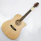 High quality guitars 41 inch high quality Picea Asperata Acoustic Guitar Rosewood Fingerboard guitarra with guitar strings