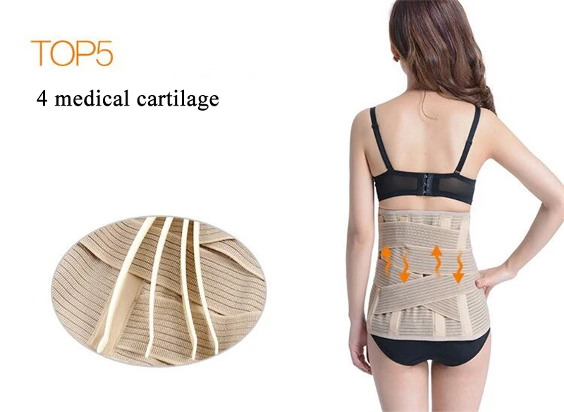 Adjustable Tourmaline Self-heating Magnetic Therapy Waist Belt Lumbar Support Back Waist Support Brace Double Banded aja lumbar (12)