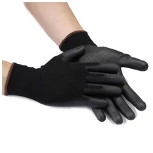 2 шт. MOOL 12 пар нейлоновые рабочие перчатки Pu для DIY Сад механика M/L