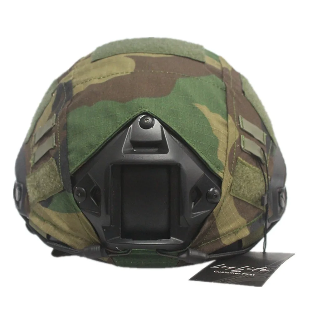 Emers helmet cover helmet cloth for Paintball Wargame Army Airsoft Tactical Military Helmet Cover For Fast Helmet cycling6 (1)