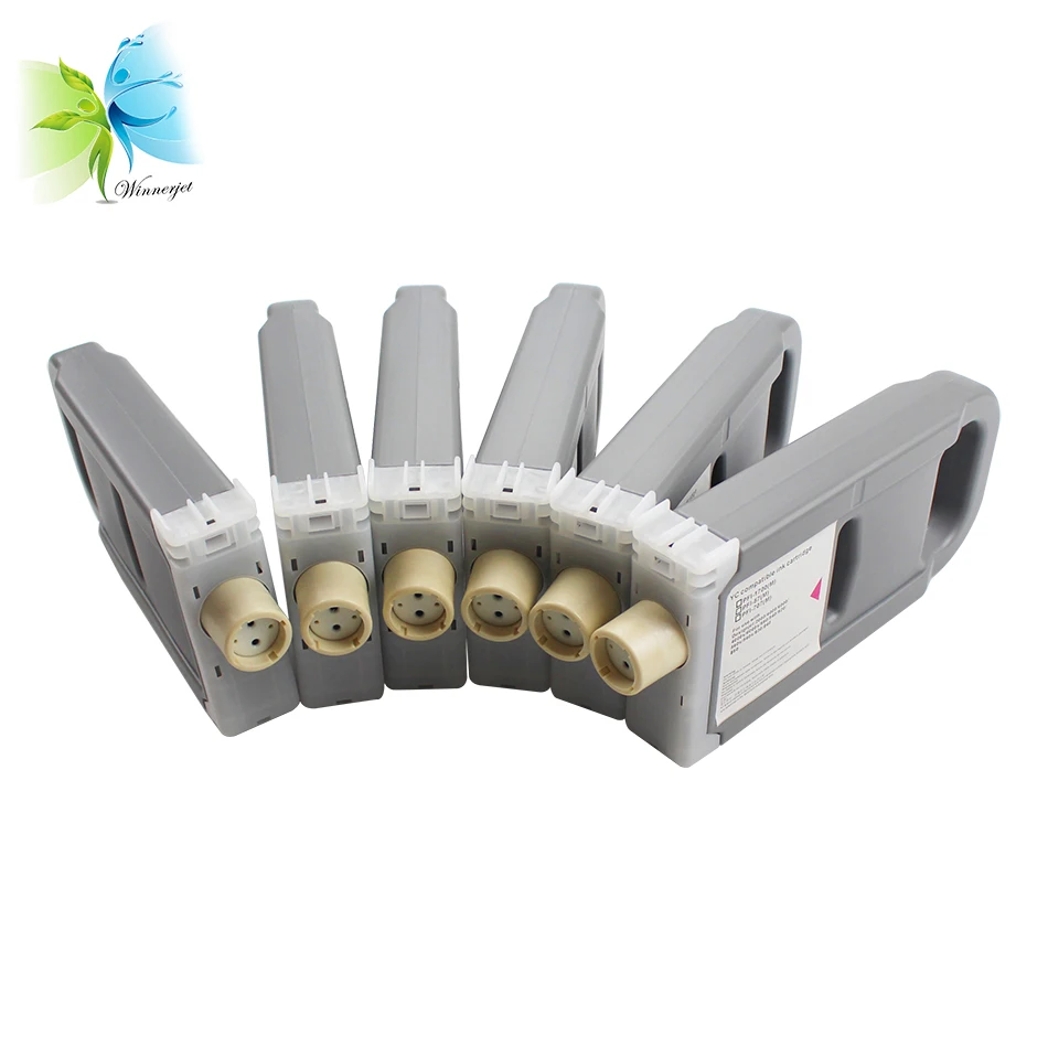 Winnerjet 5 цветов 700 мл IPF 307 совместимый чернильный картридж для принтера Canon IPF830 IPF840
