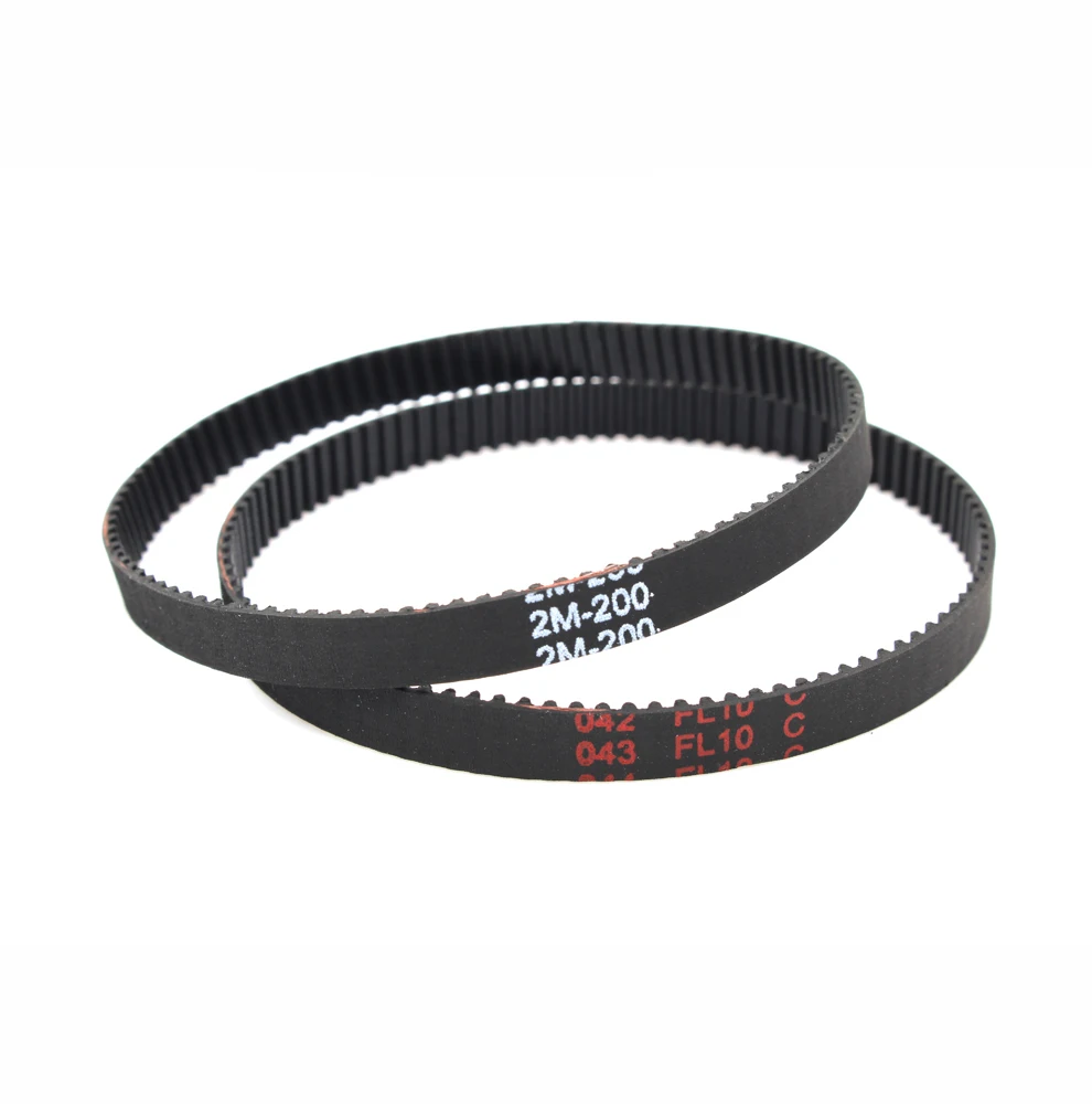 3d Printer Belt Closed Loop Rubber Gt2 Timing Belt 2002gt6 Teeth 100