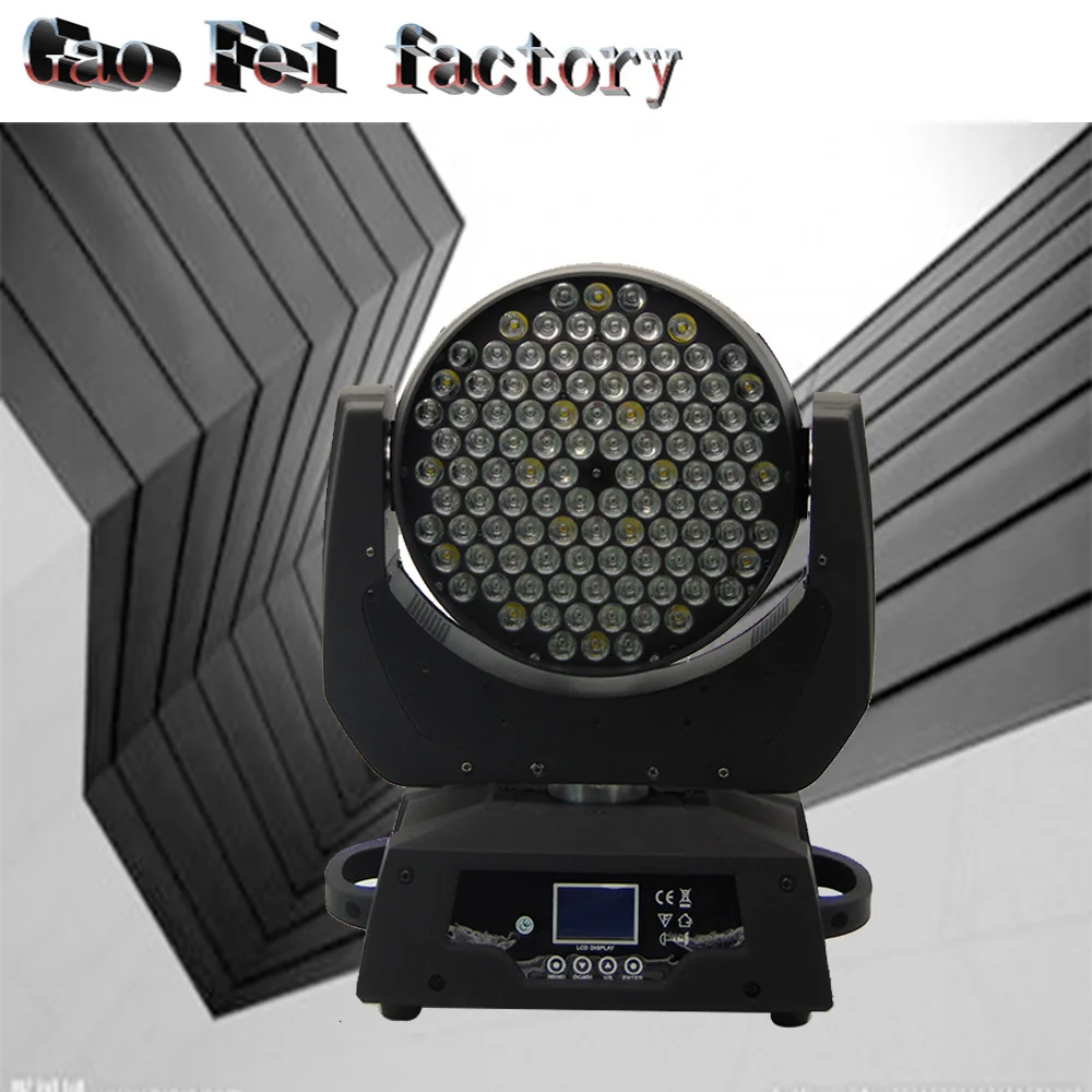 

stage light moving led 108x3w light quad dmx rgbw wash dj light for stage dj